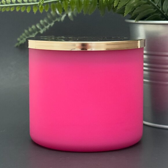 BBW Cactus Blossom White Barn Bath & Body Works 3 Wick Candle - Picture 2 of 10